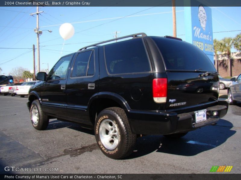 Black / Graphite Gray 2004 Chevrolet Blazer LS