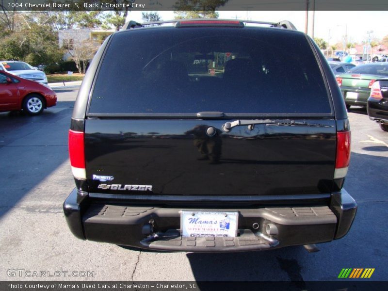 Black / Graphite Gray 2004 Chevrolet Blazer LS