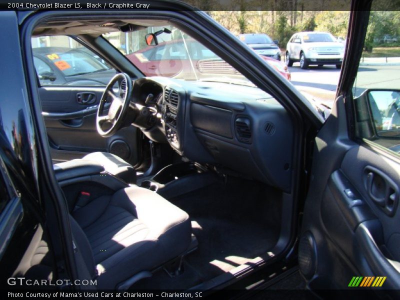 Black / Graphite Gray 2004 Chevrolet Blazer LS