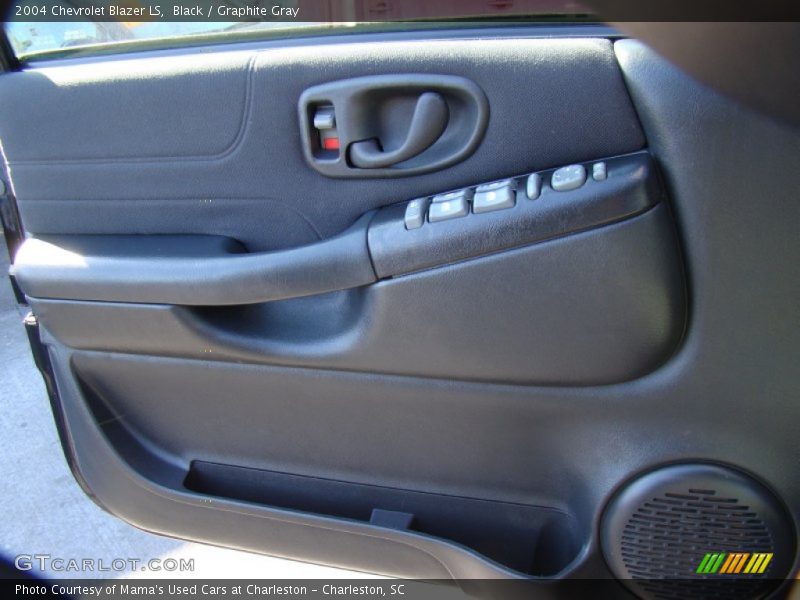Black / Graphite Gray 2004 Chevrolet Blazer LS