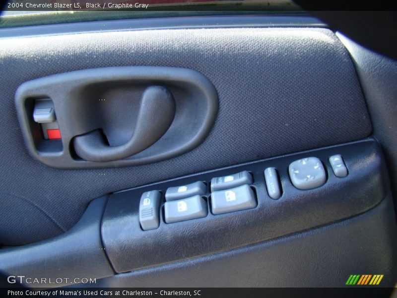 Black / Graphite Gray 2004 Chevrolet Blazer LS
