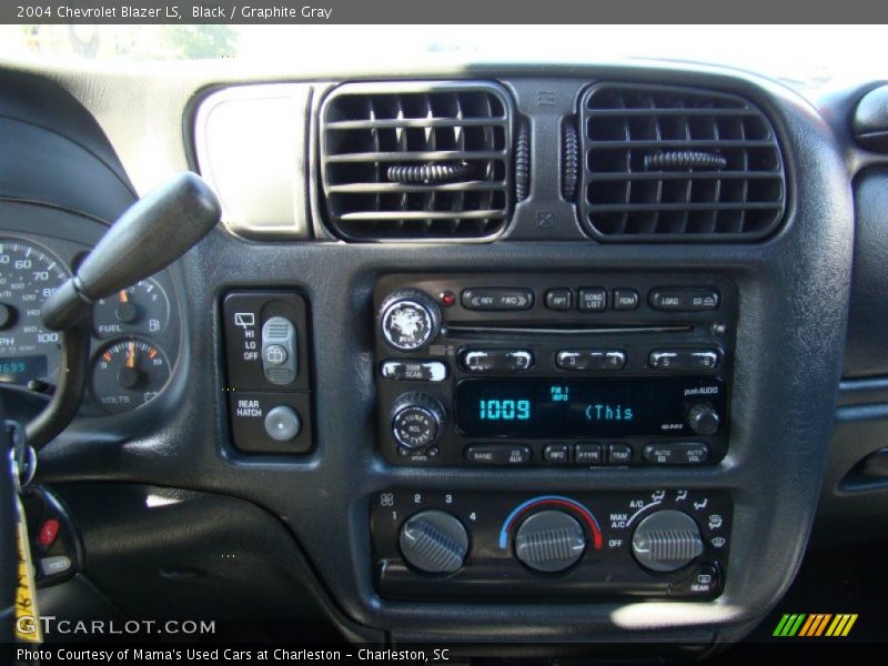 Black / Graphite Gray 2004 Chevrolet Blazer LS