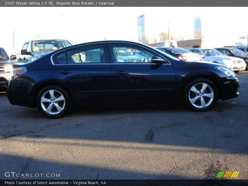 Majestic Blue Metallic / Charcoal 2007 Nissan Altima 3.5 SE