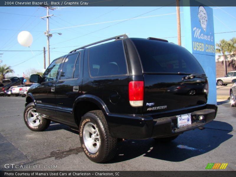 Black / Graphite Gray 2004 Chevrolet Blazer LS