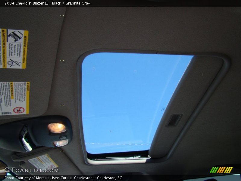 Black / Graphite Gray 2004 Chevrolet Blazer LS