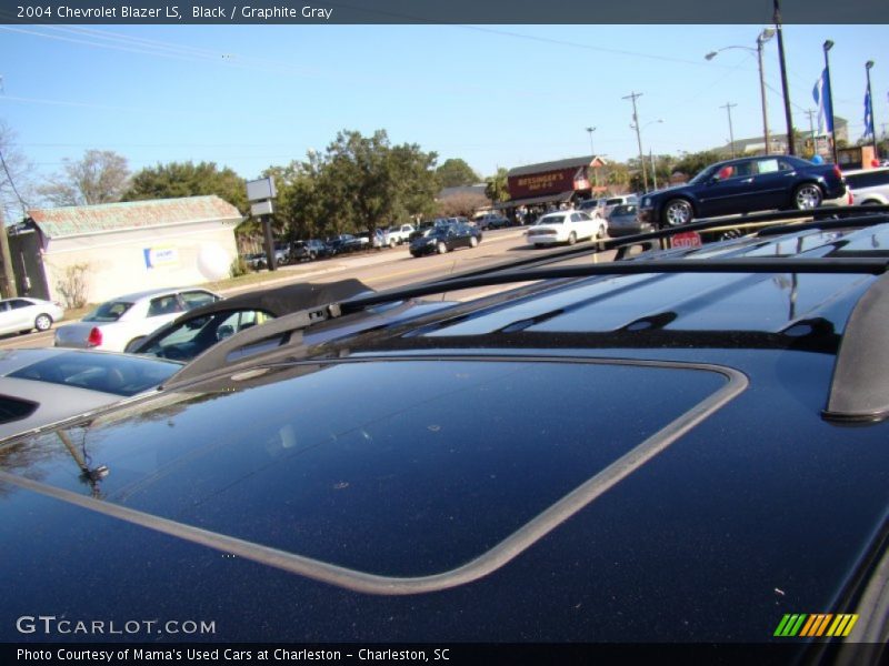 Black / Graphite Gray 2004 Chevrolet Blazer LS