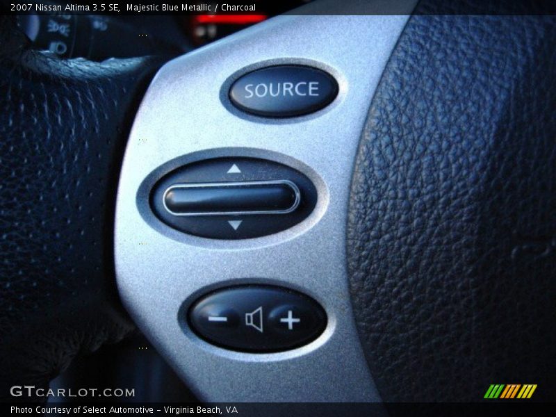 Majestic Blue Metallic / Charcoal 2007 Nissan Altima 3.5 SE