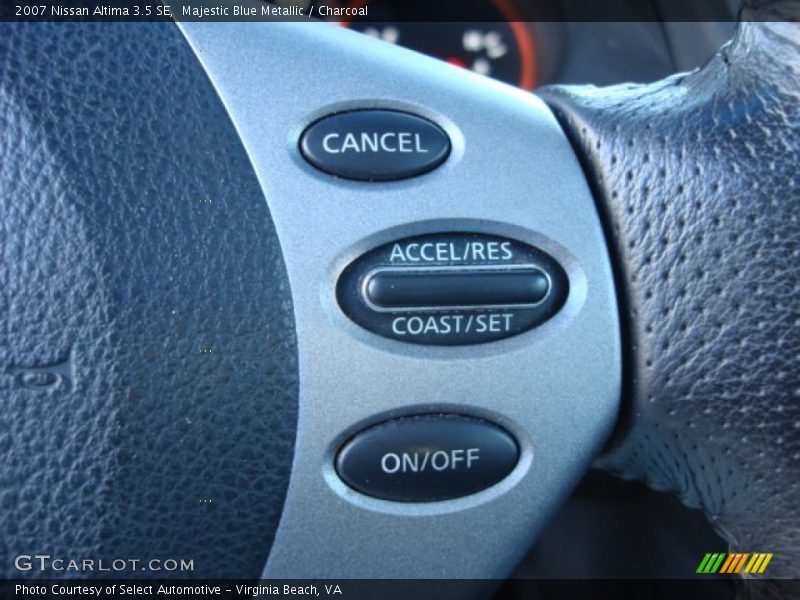 Majestic Blue Metallic / Charcoal 2007 Nissan Altima 3.5 SE