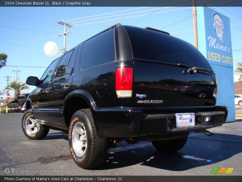 Black / Graphite Gray 2004 Chevrolet Blazer LS