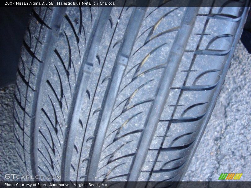 Majestic Blue Metallic / Charcoal 2007 Nissan Altima 3.5 SE