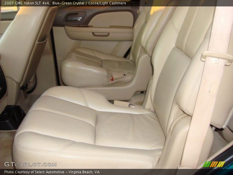 Blue-Green Crystal / Cocoa/Light Cashmere 2007 GMC Yukon SLT 4x4