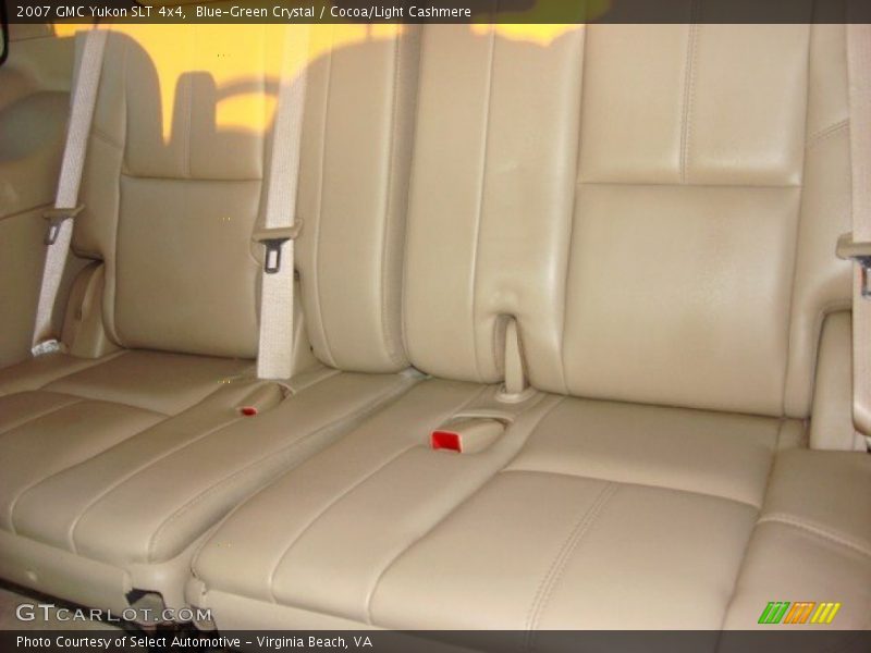 Blue-Green Crystal / Cocoa/Light Cashmere 2007 GMC Yukon SLT 4x4