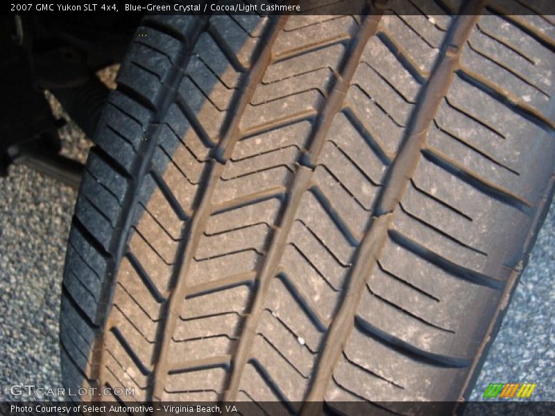 Blue-Green Crystal / Cocoa/Light Cashmere 2007 GMC Yukon SLT 4x4