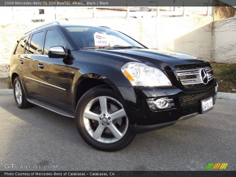 Black / Black 2009 Mercedes-Benz GL 320 BlueTEC 4Matic