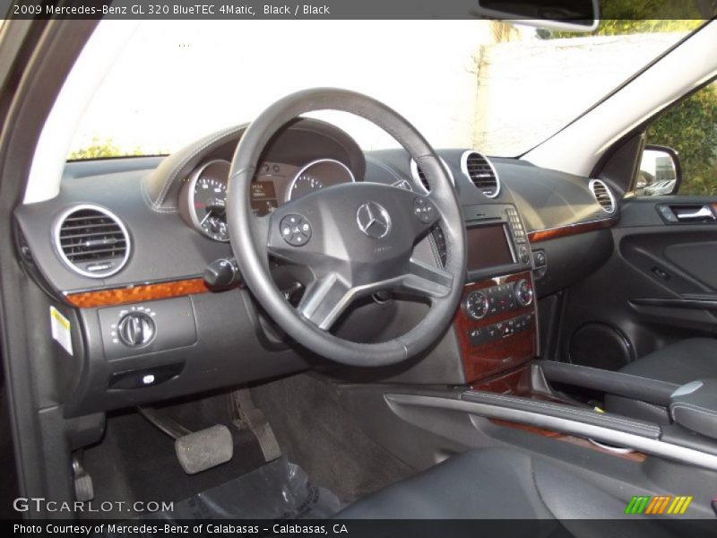 Black / Black 2009 Mercedes-Benz GL 320 BlueTEC 4Matic