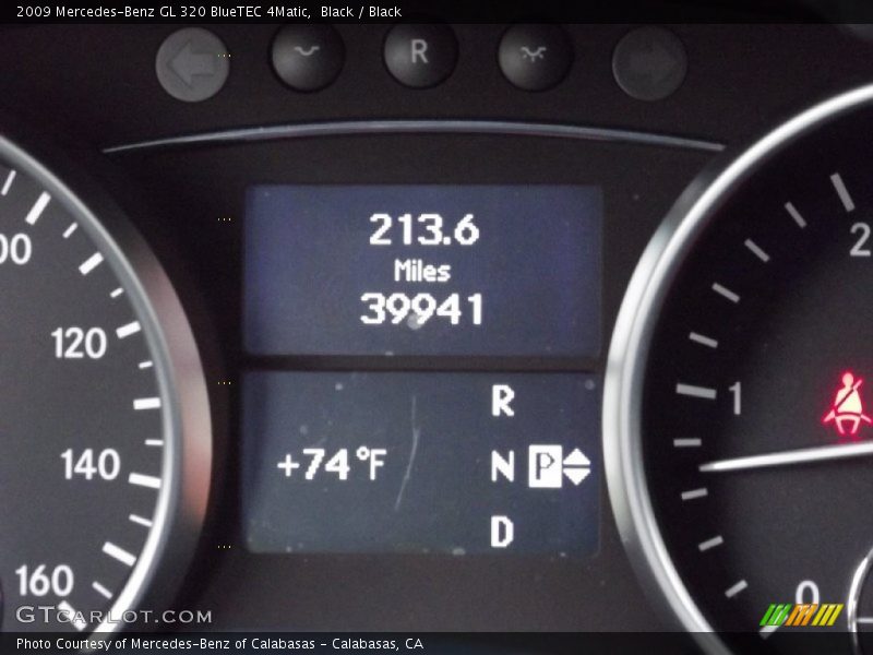 Black / Black 2009 Mercedes-Benz GL 320 BlueTEC 4Matic