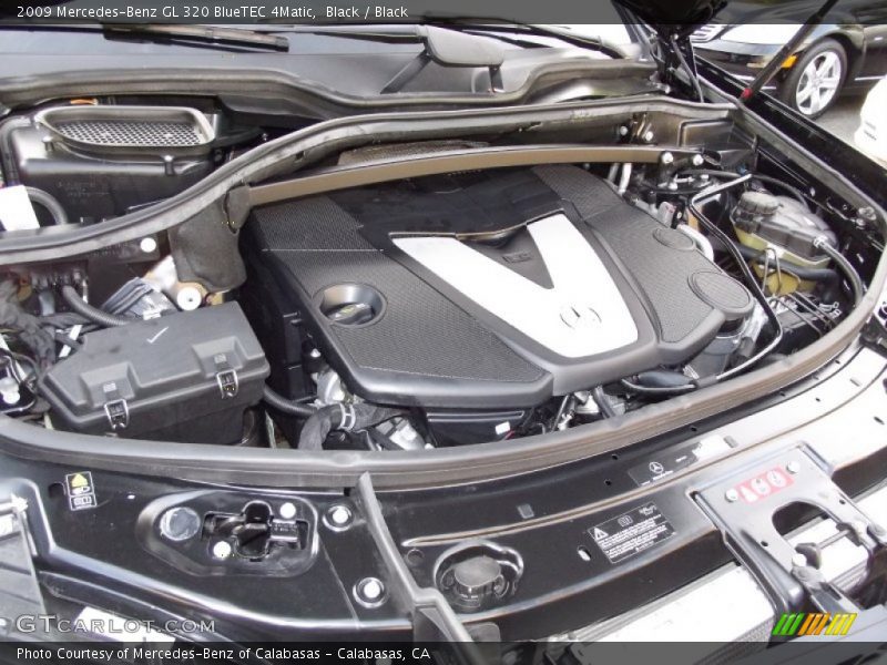 Black / Black 2009 Mercedes-Benz GL 320 BlueTEC 4Matic
