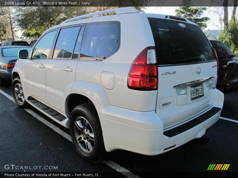 Blizzard White Pearl / Ivory 2008 Lexus GX 470