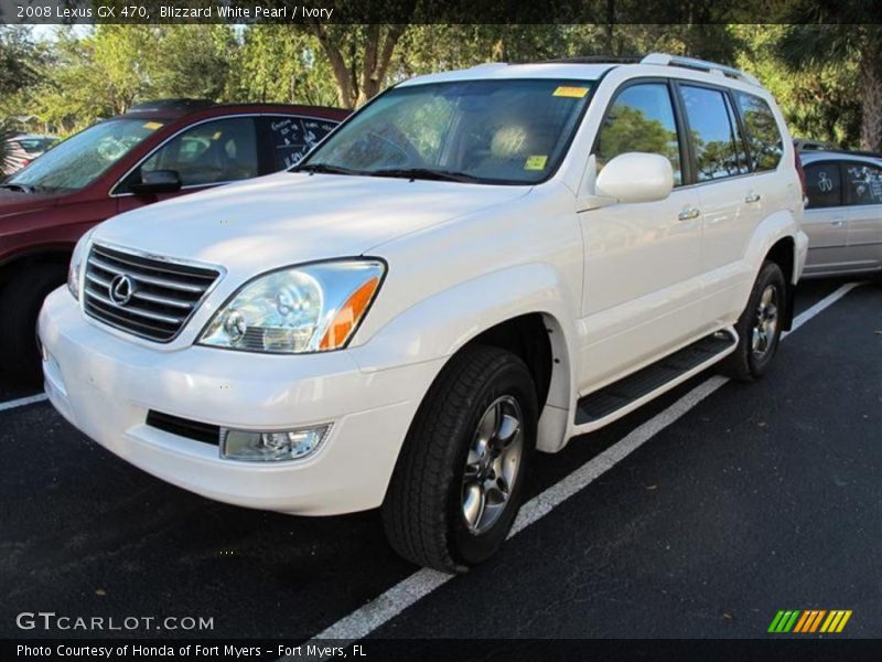 Blizzard White Pearl / Ivory 2008 Lexus GX 470