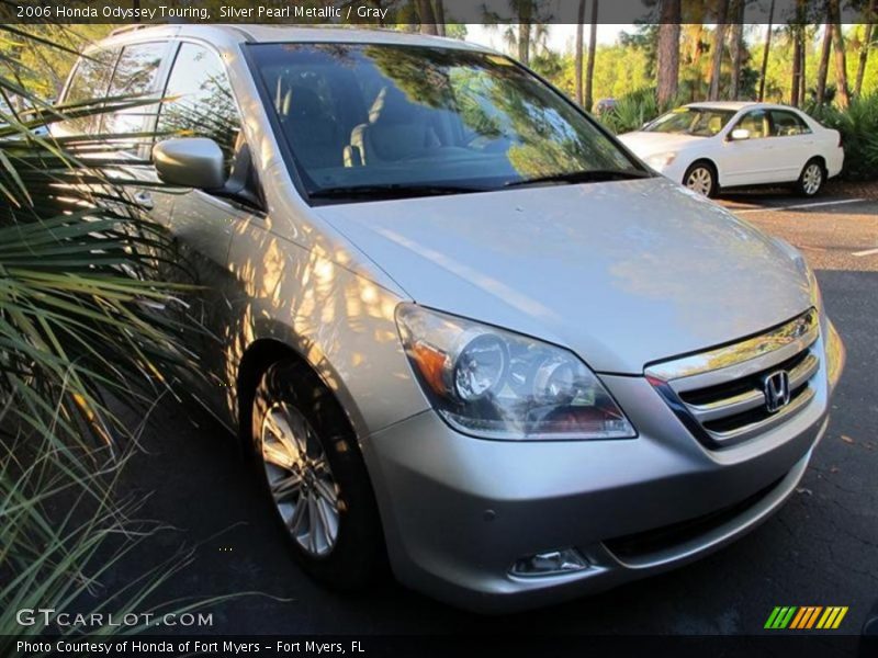 Silver Pearl Metallic / Gray 2006 Honda Odyssey Touring