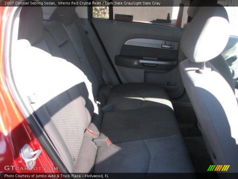 Inferno Red Crystal Pearl / Dark Slate Gray/Light Slate Gray 2007 Chrysler Sebring Sedan