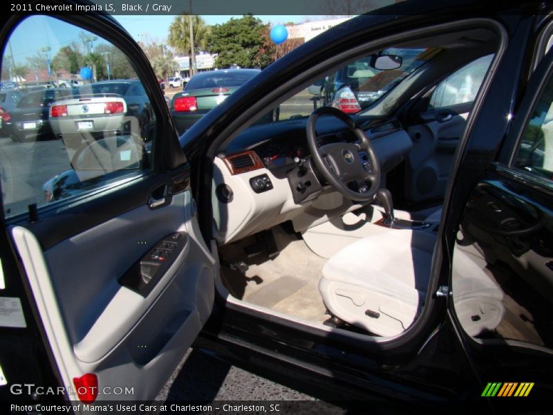 Black / Gray 2011 Chevrolet Impala LS