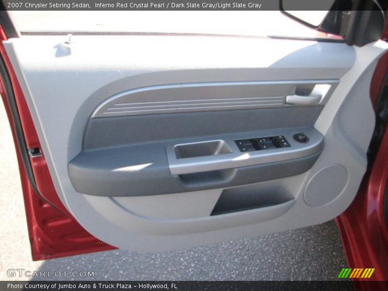 Inferno Red Crystal Pearl / Dark Slate Gray/Light Slate Gray 2007 Chrysler Sebring Sedan