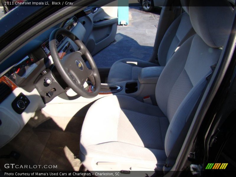Black / Gray 2011 Chevrolet Impala LS