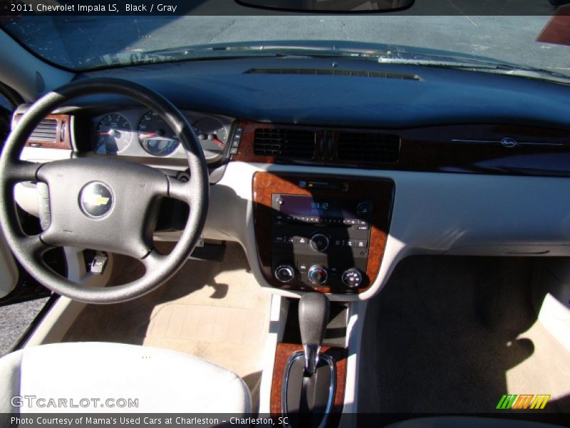 Black / Gray 2011 Chevrolet Impala LS