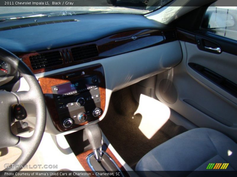 Black / Gray 2011 Chevrolet Impala LS