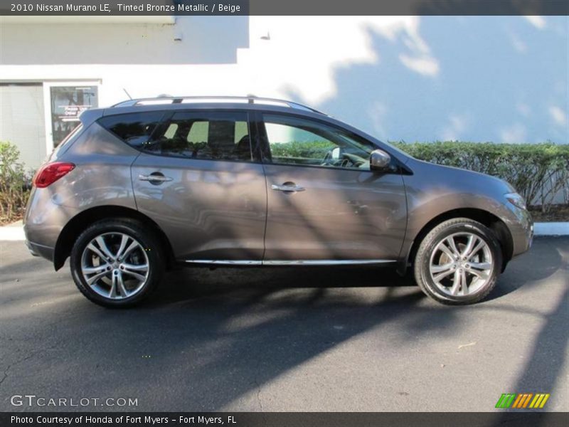 Tinted Bronze Metallic / Beige 2010 Nissan Murano LE