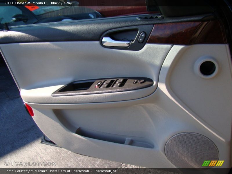 Black / Gray 2011 Chevrolet Impala LS