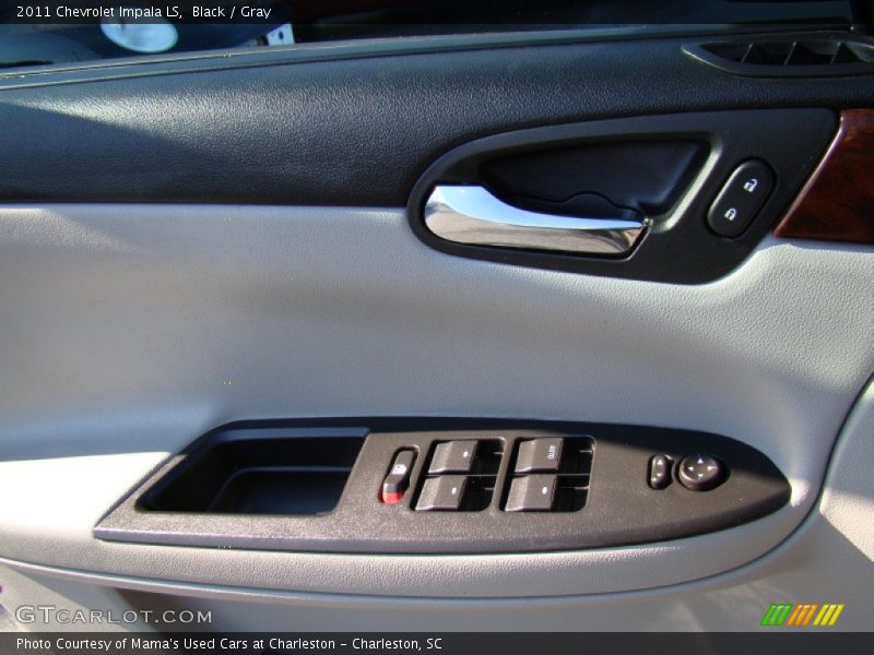 Black / Gray 2011 Chevrolet Impala LS
