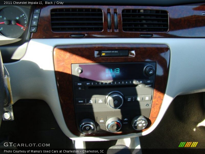 Black / Gray 2011 Chevrolet Impala LS
