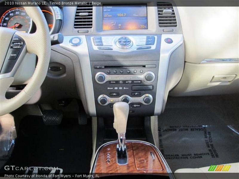 Tinted Bronze Metallic / Beige 2010 Nissan Murano LE