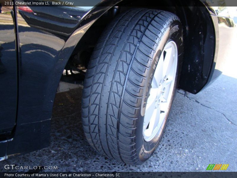 Black / Gray 2011 Chevrolet Impala LS
