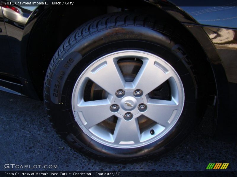 Black / Gray 2011 Chevrolet Impala LS