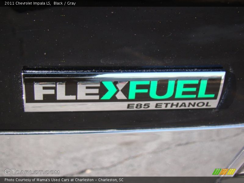 Black / Gray 2011 Chevrolet Impala LS