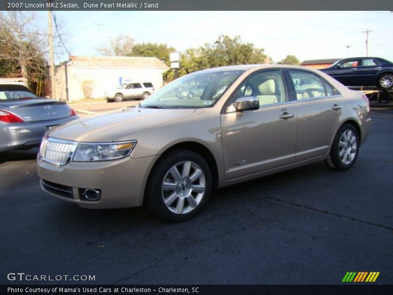 Dune Pearl Metallic / Sand 2007 Lincoln MKZ Sedan