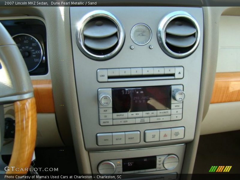 Dune Pearl Metallic / Sand 2007 Lincoln MKZ Sedan