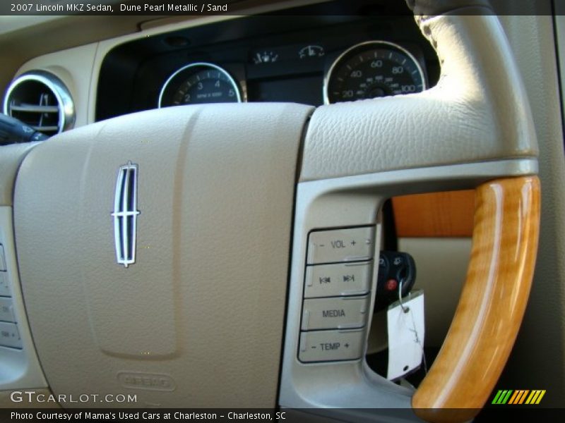 Dune Pearl Metallic / Sand 2007 Lincoln MKZ Sedan