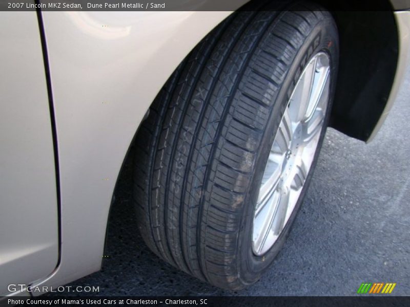 Dune Pearl Metallic / Sand 2007 Lincoln MKZ Sedan