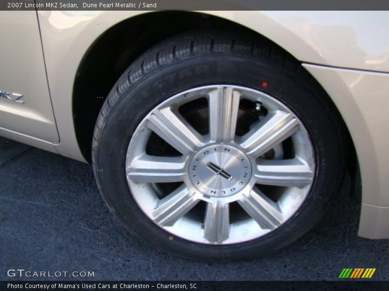 Dune Pearl Metallic / Sand 2007 Lincoln MKZ Sedan