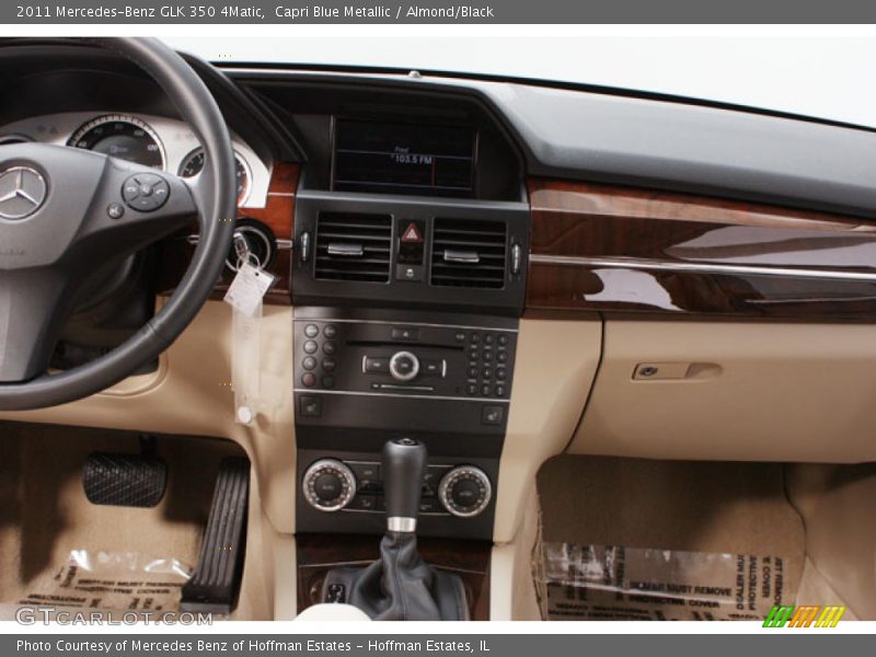 Capri Blue Metallic / Almond/Black 2011 Mercedes-Benz GLK 350 4Matic