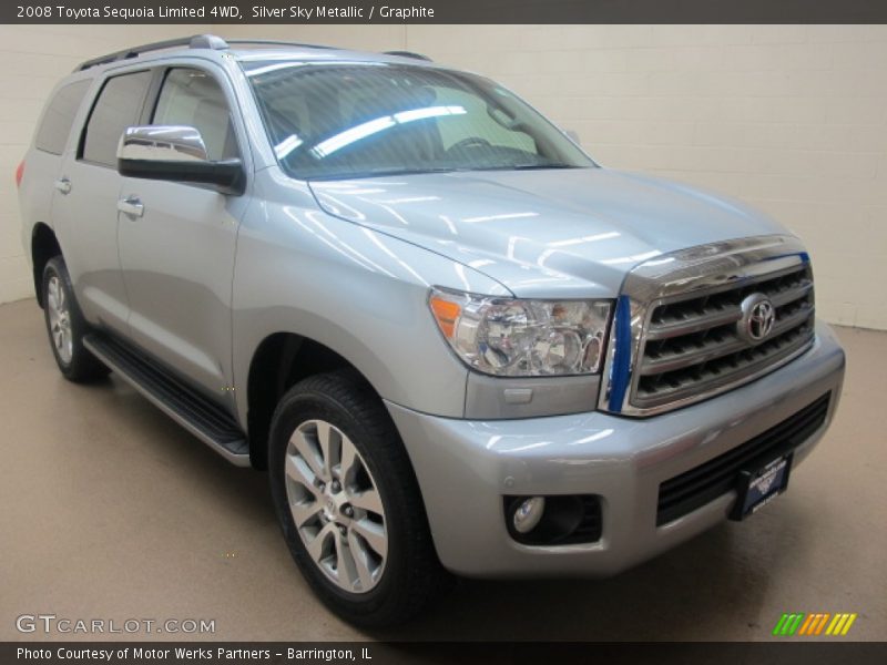 Silver Sky Metallic / Graphite 2008 Toyota Sequoia Limited 4WD