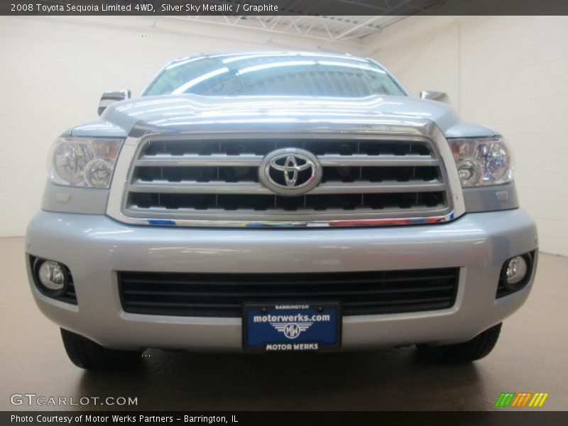 Silver Sky Metallic / Graphite 2008 Toyota Sequoia Limited 4WD