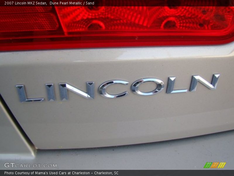 Dune Pearl Metallic / Sand 2007 Lincoln MKZ Sedan