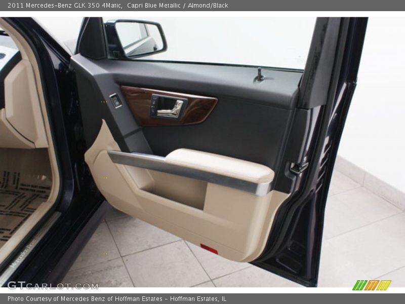 Capri Blue Metallic / Almond/Black 2011 Mercedes-Benz GLK 350 4Matic