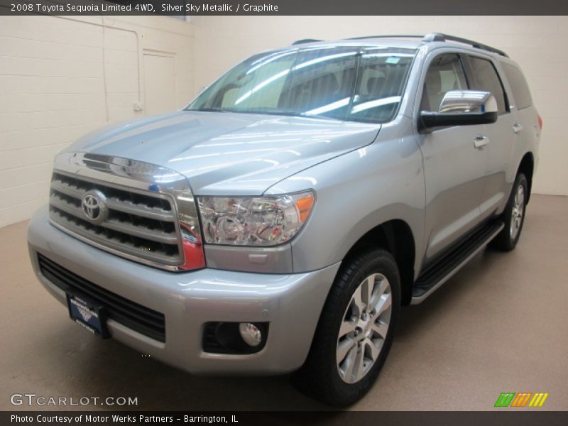 Silver Sky Metallic / Graphite 2008 Toyota Sequoia Limited 4WD