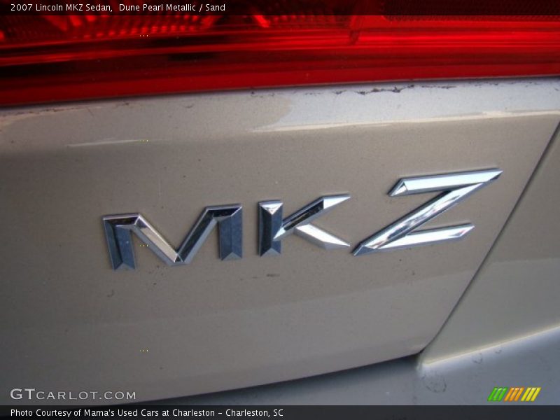 Dune Pearl Metallic / Sand 2007 Lincoln MKZ Sedan